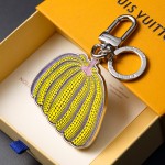 LOUIS VUITTON Kusama Yazuki Pumpkin Keychain Pendant
