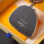 LOUIS VUITTON Kusama Yazuki Pumpkin Keychain Pendant
