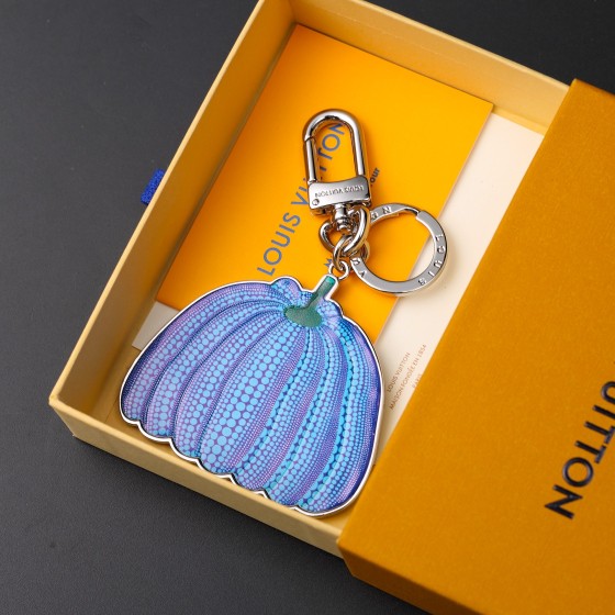 LOUIS VUITTON Kusama Yazuki Pumpkin Keychain Pendant