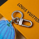 LOUIS VUITTON Kusama Yazuki Pumpkin Keychain Pendant