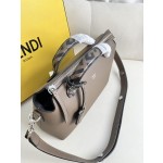 FENDI BY THE WAY Zippered Boston Handbag Model Number: 2303