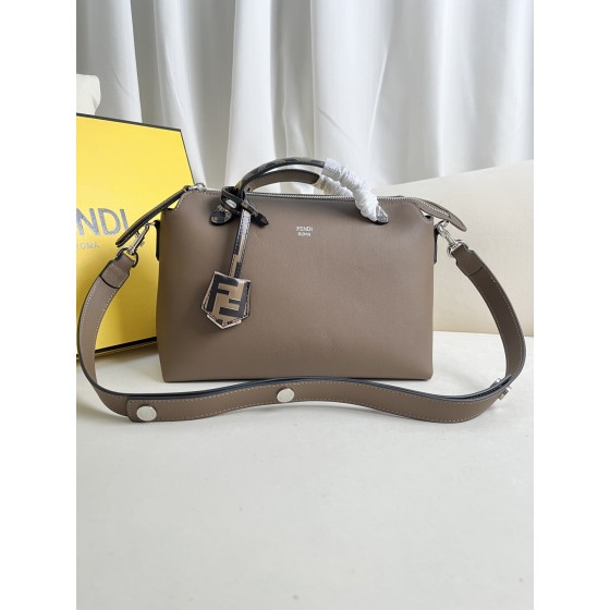 FENDI BY THE WAY Zippered Boston Handbag Model Number: 2303