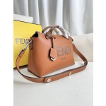 FENDI BY THE WAY Zippered Boston Handbag Model Number: 2303