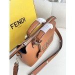 FENDI BY THE WAY Zippered Boston Handbag Model Number: 2303
