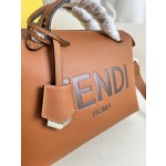 FENDI BY THE WAY Zippered Boston Handbag Model Number: 2303