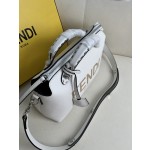 FENDI BY THE WAY Zippered Boston Handbag Model Number: 2303