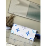 𝐋𝐎𝐔𝐈𝐒𝐕𝐔𝐈𝐓𝐓𝐎𝐍 M22976 Blue OnTheGo Small Handbag