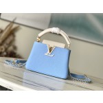 𝐋𝐎𝐔𝐈𝐒𝐕𝐔𝐈𝐓𝐓𝐎𝐍 M21887 Blue Capsines mini handbag