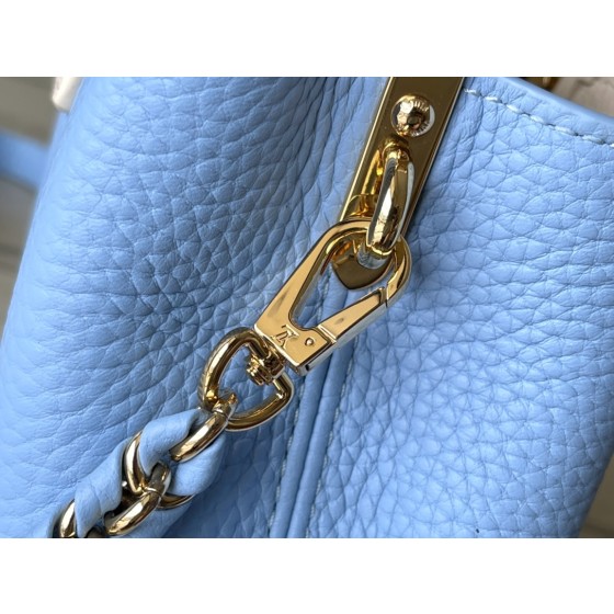 𝐋𝐎𝐔𝐈𝐒𝐕𝐔𝐈𝐓𝐓𝐎𝐍 M21887 Blue Capsines mini handbag