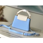 𝐋𝐎𝐔𝐈𝐒𝐕𝐔𝐈𝐓𝐓𝐎𝐍 M21887 Blue Capsines mini handbag
