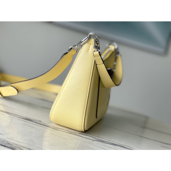 LOUIS VUITTON M22215 Chicken Yellow Marelle Handbag