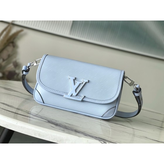 LOUIS VUITTON M59386 Blue Buci Crossbody Bag