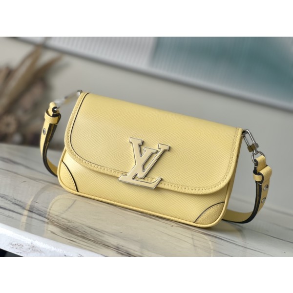 LOUIS VUITTON M59386 Chicken Yellow Buci Crossbody Bag