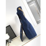 CHANEL 23p Denim Underarm Bag Hobo Bag