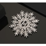 CHANEL High end Snowflake ❄️ Double C brooch