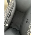 FENDI Tote handbag fabric with leather for carrying or shoulder carrying