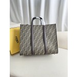 FENDI Tote handbag fabric with leather for carrying or shoulder carrying