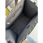 FENDI Tote handbag fabric with leather for carrying or shoulder carrying