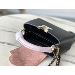 𝐋𝐎𝐔𝐈𝐒𝐕𝐔𝐈𝐓𝐓𝐎𝐍 M59459 Caramel colored Capsines mini handbag