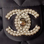 CHANEL cloth: 23A popular pearl method stick bag AS3791