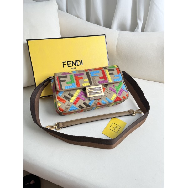 FENDI Baguette Embroidery Collection Model Number: 0159