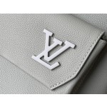 𝐋𝐎𝐔𝐈𝐒𝐕𝐔𝐈𝐓𝐓𝐎𝐍 M22503 Grey Green Aerogram Backpack