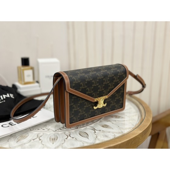 CELINE cowhide leather envelope model: 113322