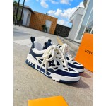 Louis Vuitton with four leaf clover pattern on the side of the shoe