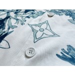 Louis Vuitton... blue water grass twill jacket jacket jacket