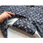 Louis Vuitton... blue camouflage floral denim jacket