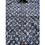 Louis Vuitton... blue camouflage floral denim jacket