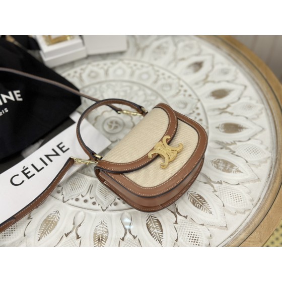 CELINE 𝒎𝒊𝒏𝒊 saddle bag model: 10K502
