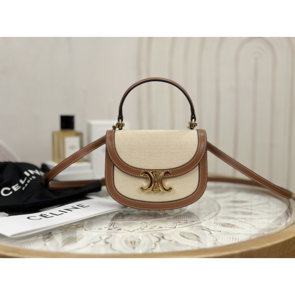CELINE 𝒎𝒊𝒏𝒊 saddle bag model: 10K502
