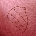 LOUIS VUITTON YK zipper wallet canvas depicting colorful pumpkin patterns