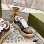 Gucci chubby thick soled dirty shoes~~Casual shoes for couples