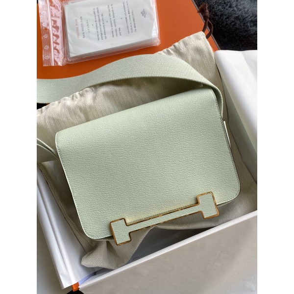 Geta clog bag chevre goat skin