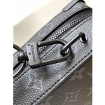 Louis Vuitton M46689 Wax Leather M45935 Presbyopia Black M46264 Presbyopia Purple This Handle Soft Trunk Handbag