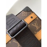 Louis Vuitton M46689 Wax Leather M45935 Presbyopia Black M46264 Presbyopia Purple This Handle Soft Trunk Handbag