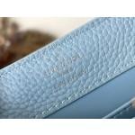 𝐋𝐎𝐔𝐈𝐒𝐕𝐔𝐈𝐓𝐓𝐎𝐍 M21166 Blue Snake Skin Fritillaria Mini This Capuchines BB handbag