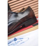 Prada's new genuine leather business suit shoes