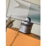 LOUIS VUITTON M82467 Blue This Micro Vanity Handbag