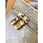 LOUIS VUITTON M82467 Gold This Micro Vanity Handbag