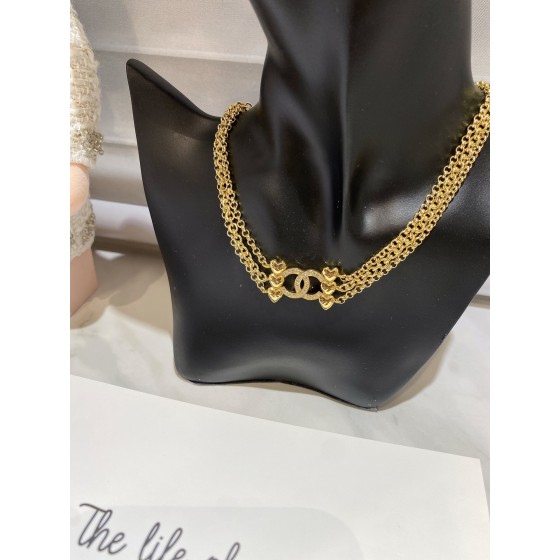 CHANEL Love Necklace