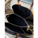 LOUIS VUITTON Duty Free Edition M46508 Old Flower Black