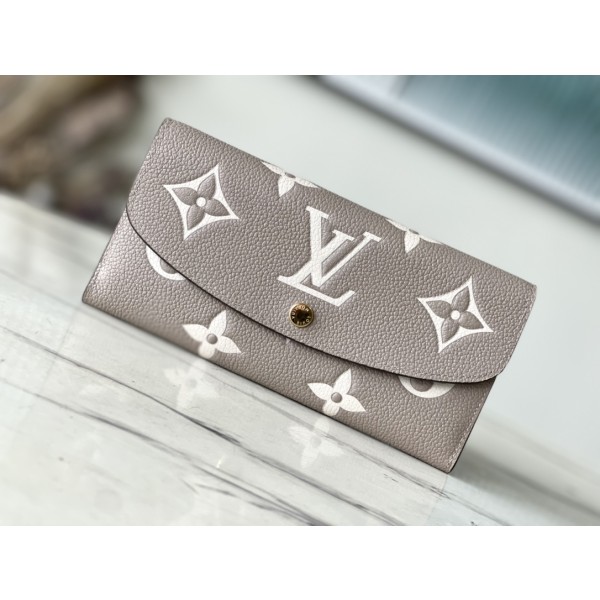 LOUIS VUITTON M82341 Grey Screen Cl é mence Wallet