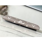 LOUIS VUITTON M82341 Grey Screen Cl é mence Wallet
