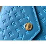 LOUIS VUITTON Single M82314 Blue This LV Gradient Collection
