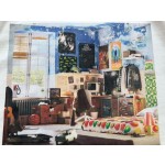 Louis Vuitton Bedroom Printed Round Neck Short Sleeve