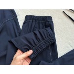 Prada Sports Hooded Casual Set Pants