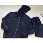 Prada Sports Hooded Casual Set Coat